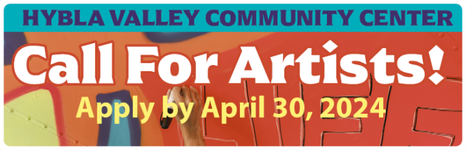Call for Artists! Apply by April 30