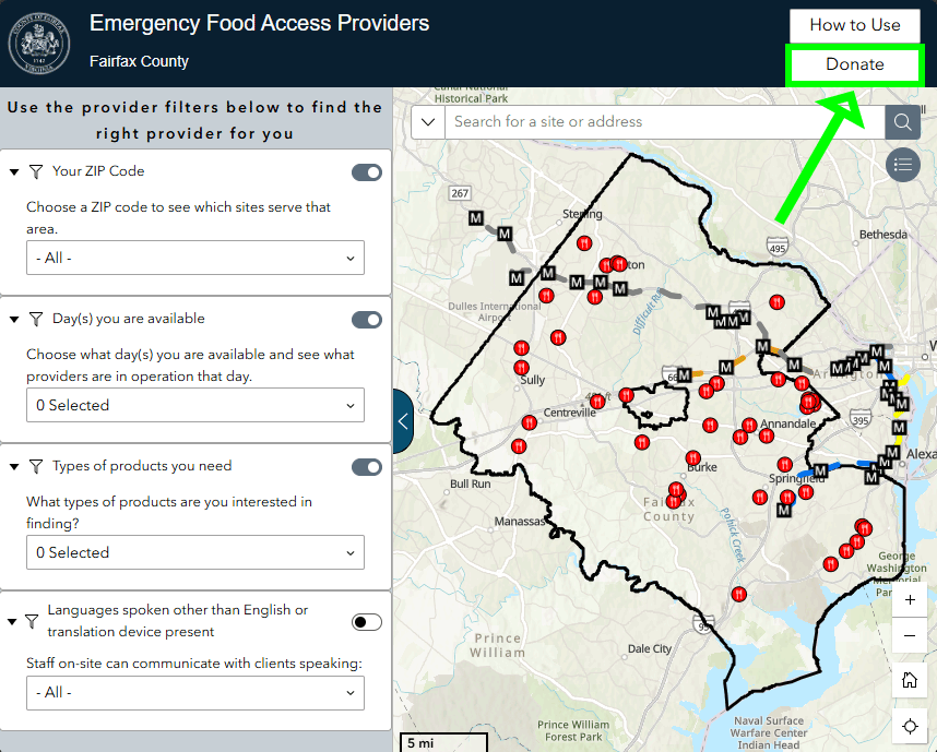 food access map