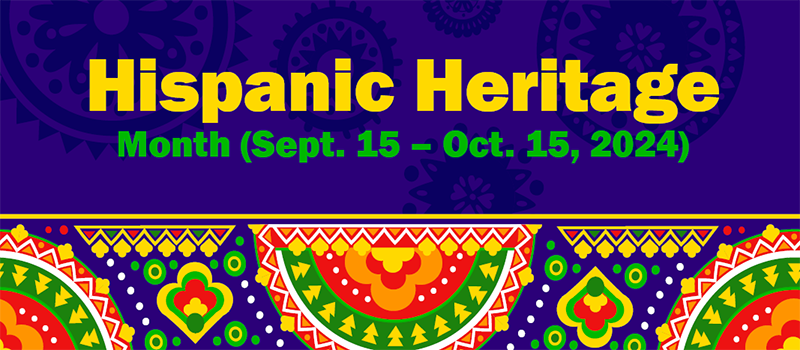 Hispanic Heritage Month banner
