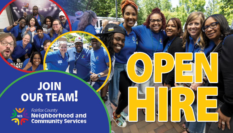 graphic with photos of people working at NCS