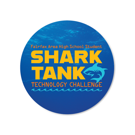 Logo of the Fairfax Area High School Student Shark Tank Technology Challenge.