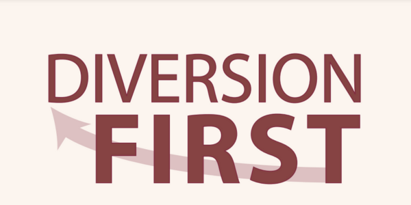 Text: Diversion First Text: Diversion First