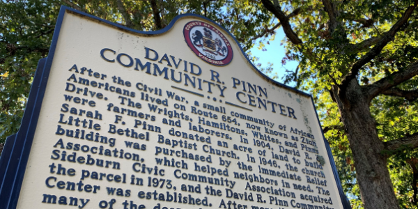 David R. Pinn Community Center Historical Marker David R. Pinn Community Center Historical Marker