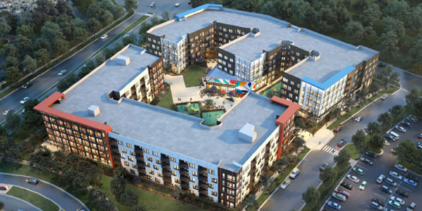 Rendering of Affordable Housing Development Rendering of Affordable Housing Development