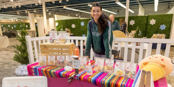 Vendor at PARC market