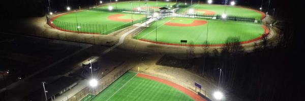 baseball fields at patriot park north