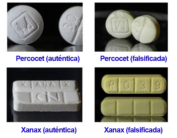 Pastillas de opioides