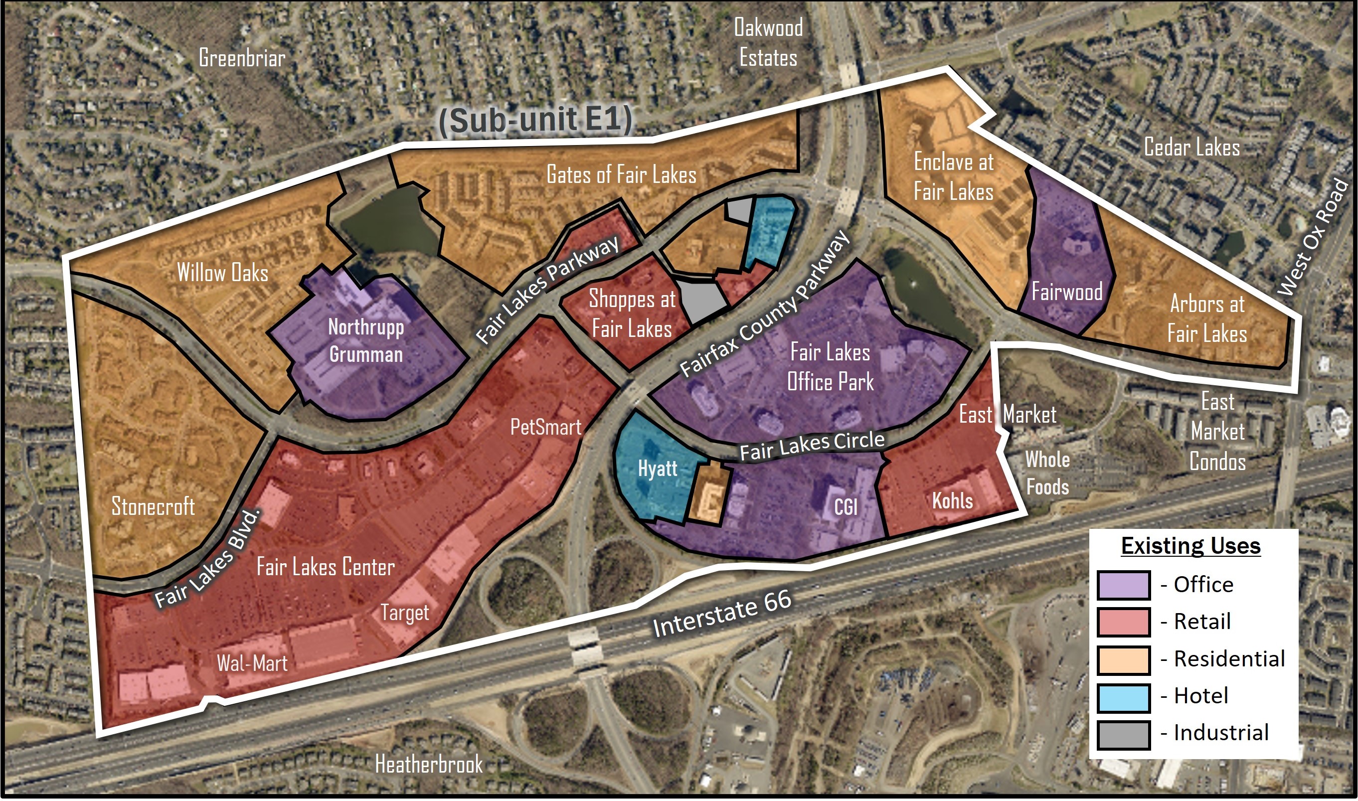 Fair Lakes Map