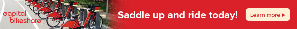Capital Bikeshare. Saddle up and ride today! Learn more.