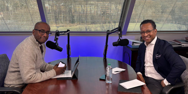 Fairfax County Executive Bryan Hill sits down Kendrick Ashton, co-founder of the St. James Group