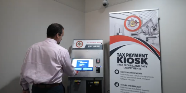 tax payment kiosk