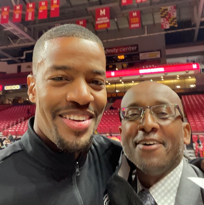 Bryan Hill with Kim English