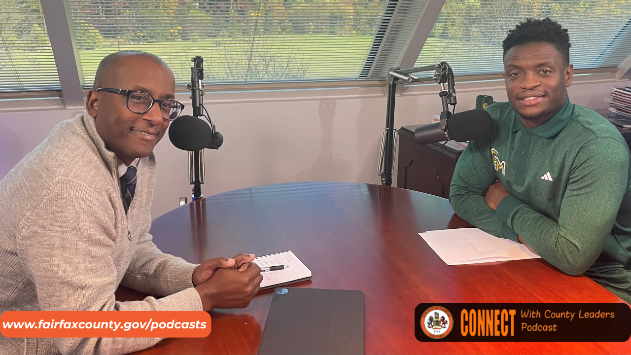 Fairfax County Executive Bryan Hill sits down with George Mason University Men’s Basketball Head Coach Tony Skinn.