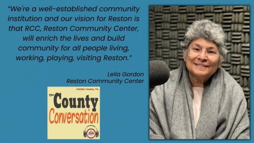 Reston Community Center Quote from Leila Gordon