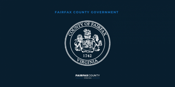 graphic: county seal in white on dark blue background