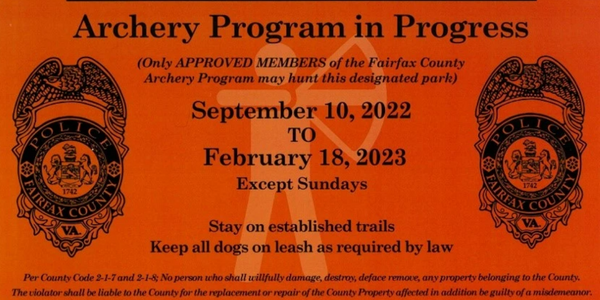 Deer management poster Deer management poster that cites program runs from september 2022 to february 2023.