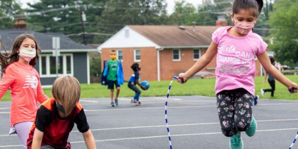 children playing