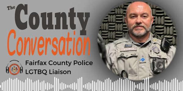 County Conversation Podcast image with LGBTQ liaison officer Lawton