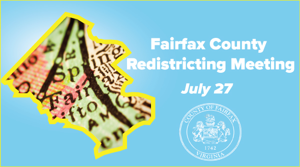 Fairfax County redistricting meeting July 27