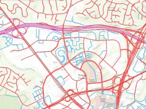 road maintenance map screenshot road maintenance map screenshot