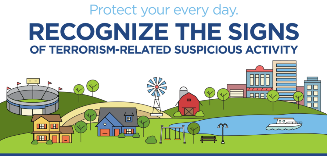 recognize the signs of terrorism graphic recognize the signs of terrorism graphic