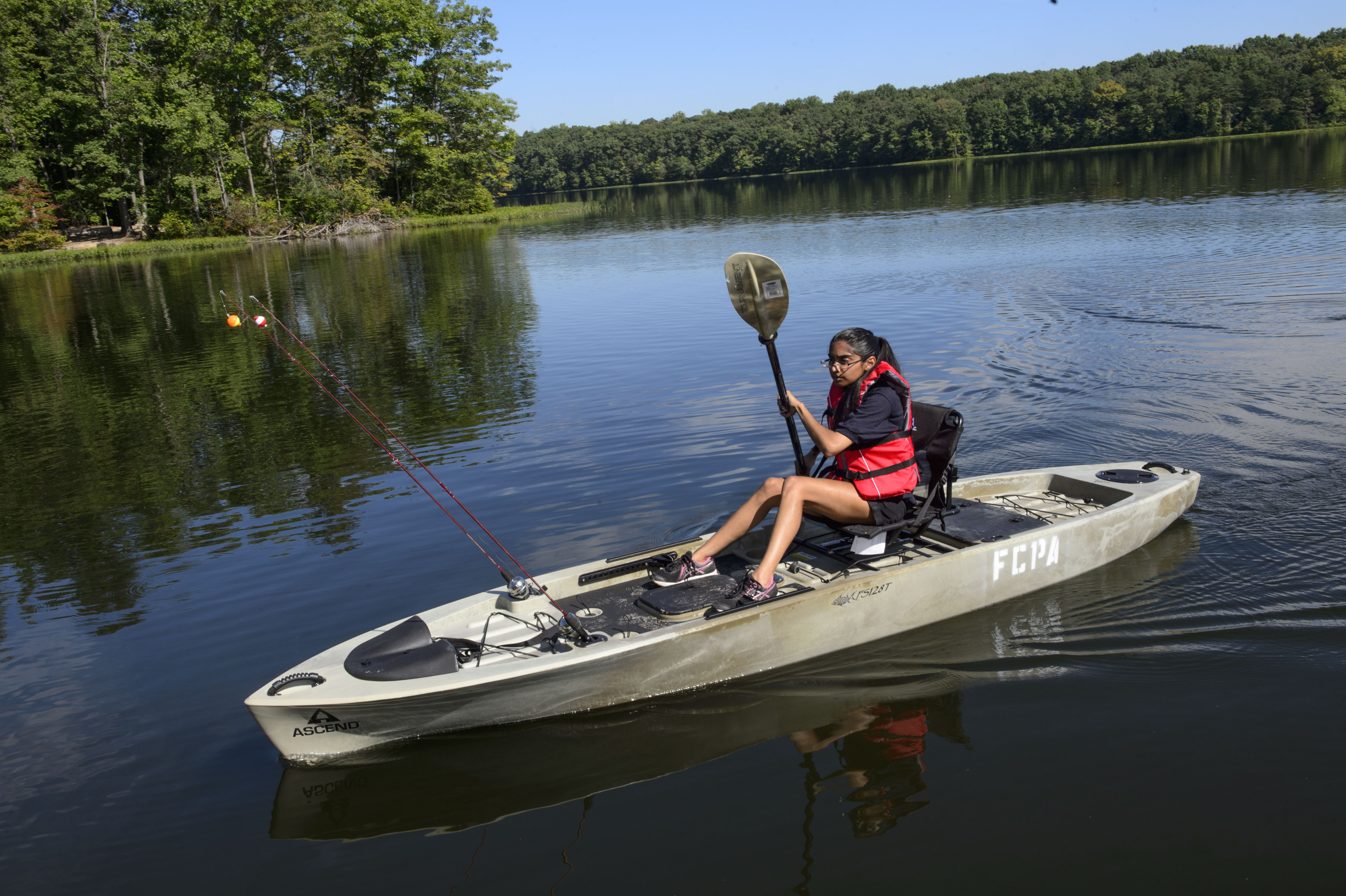 Kayak Burke Lake Image
