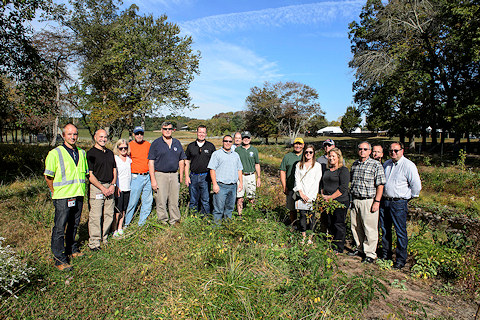 Parks and DPWES Mark Completion of Colvin Run Stream Restoration