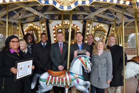 Transurban Adopts Carousel Horse at Lee District Park