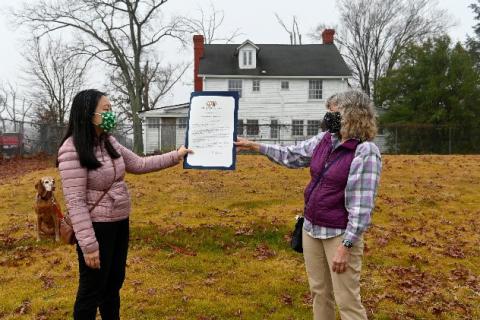 Laurel Hill Park Volunteers Honored by Virginia House of Delegates