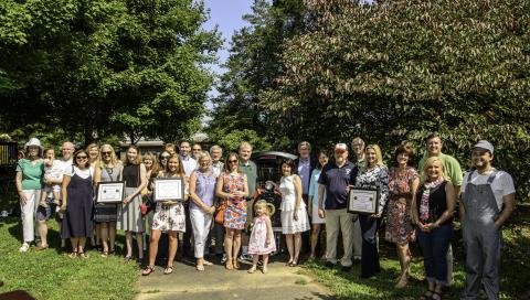 New Trackless Train, Picnic Pavilion Dedicated at Clemyjontri Park 