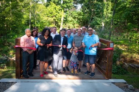 Sugarland Run Bridge Opening