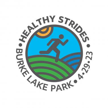 Healthy Strides 10k/5k Race logo