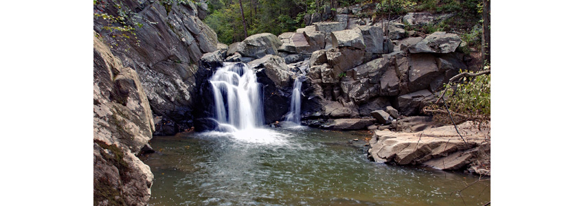 Scott's Run waterfall