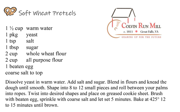 Soft wheat pretzel recipe