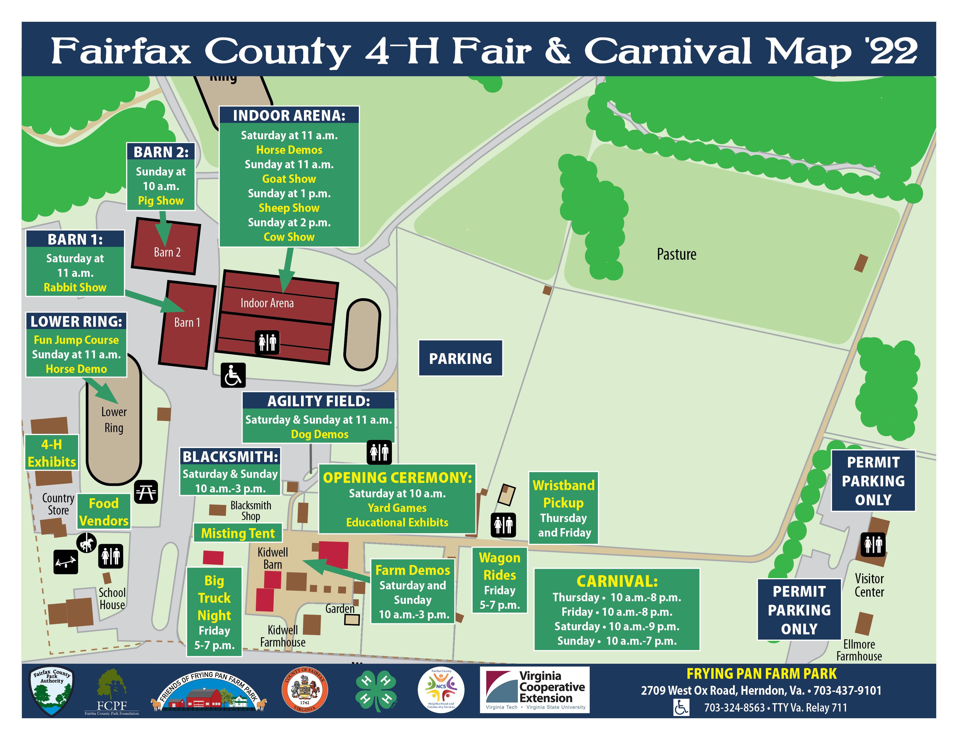4-H Fair Map