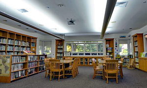 Green Spring's library