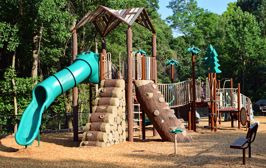 Hidden Pond's playground for children