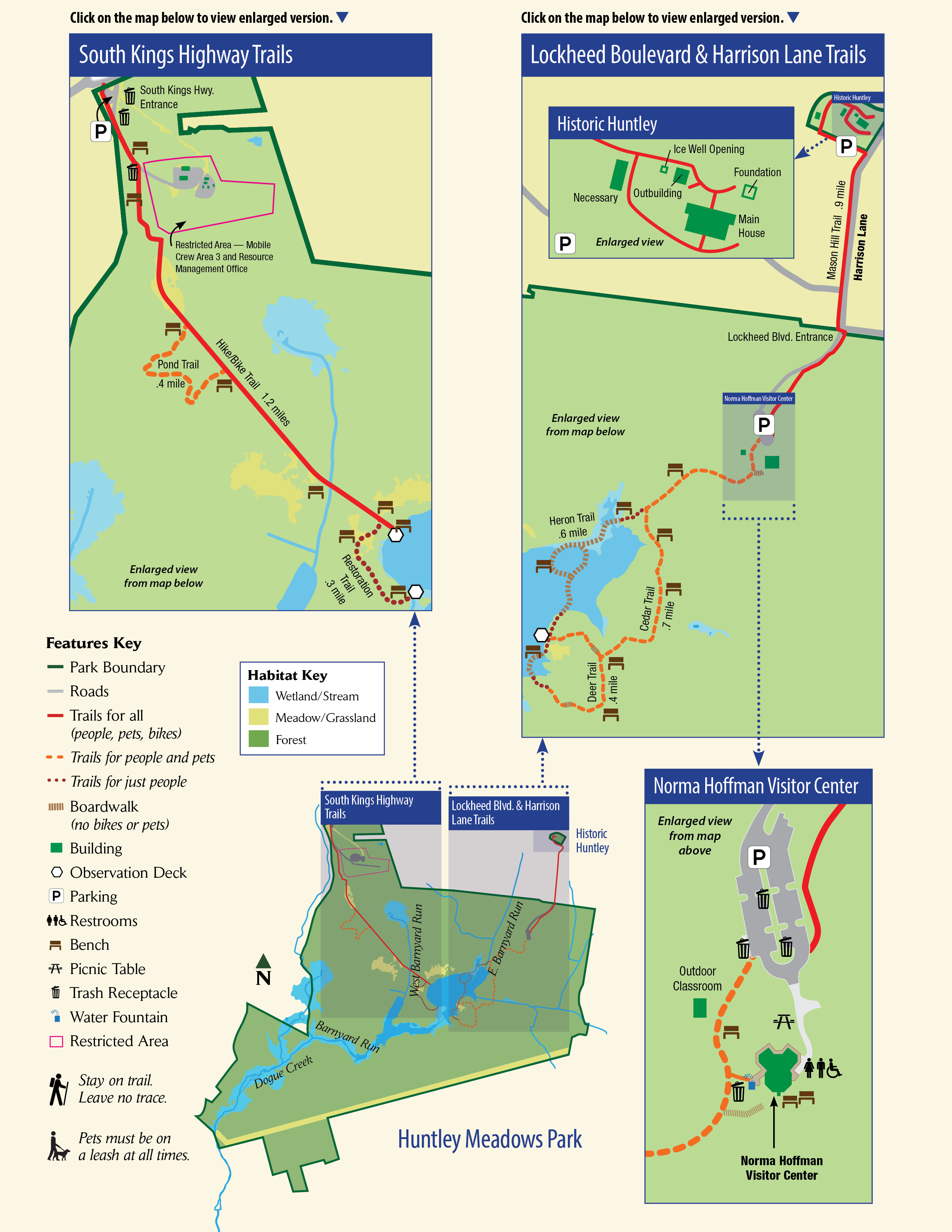 Fleming Meadows Trail Map