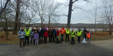 Volunteers Help Restore Flood-damaged Trails at Riverbend Park