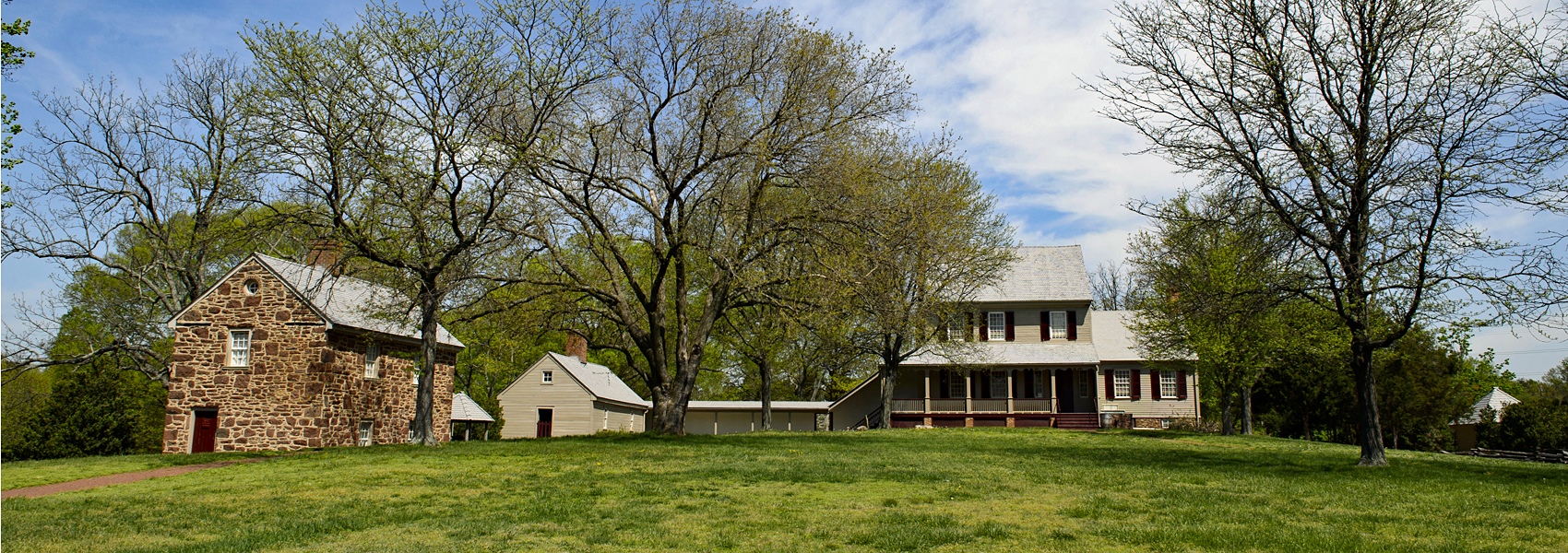 Exterior land in front of Sully's main house