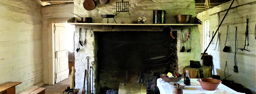 image of sully historic site slave quarter cabin