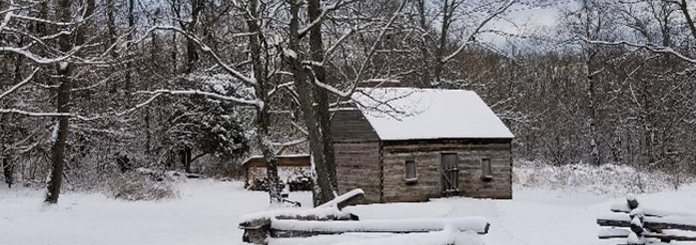 winter at Sully Historic Site