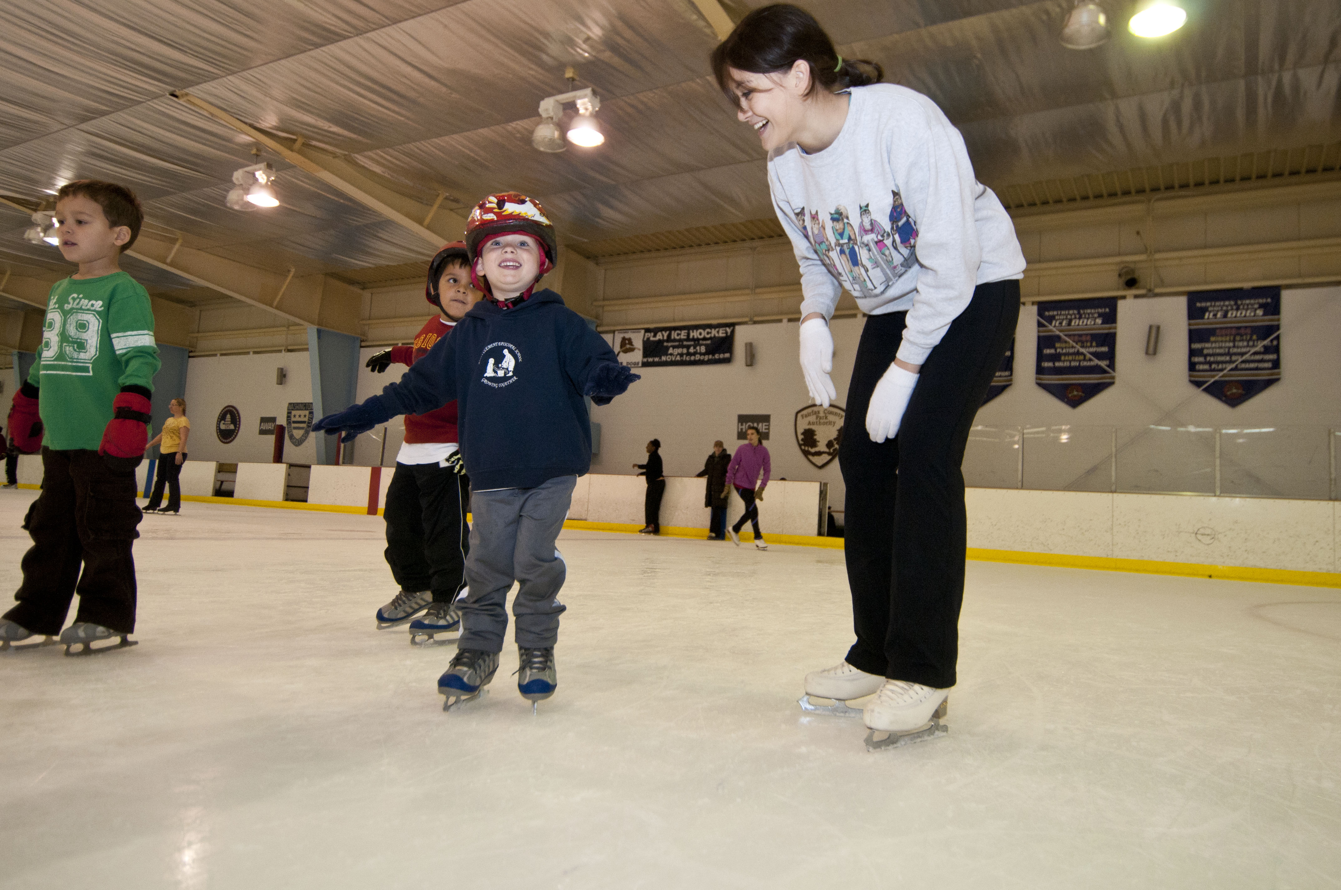 ice skating