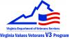 Virginia Values Veterans (V3) logo