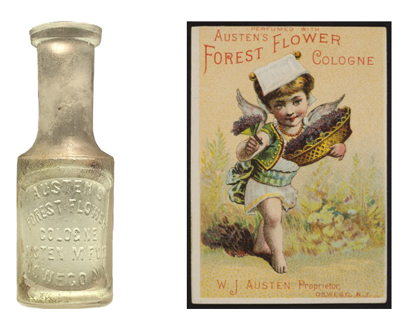 The Scent of Flowers in the Air - a bottle of cologne from the 1800s