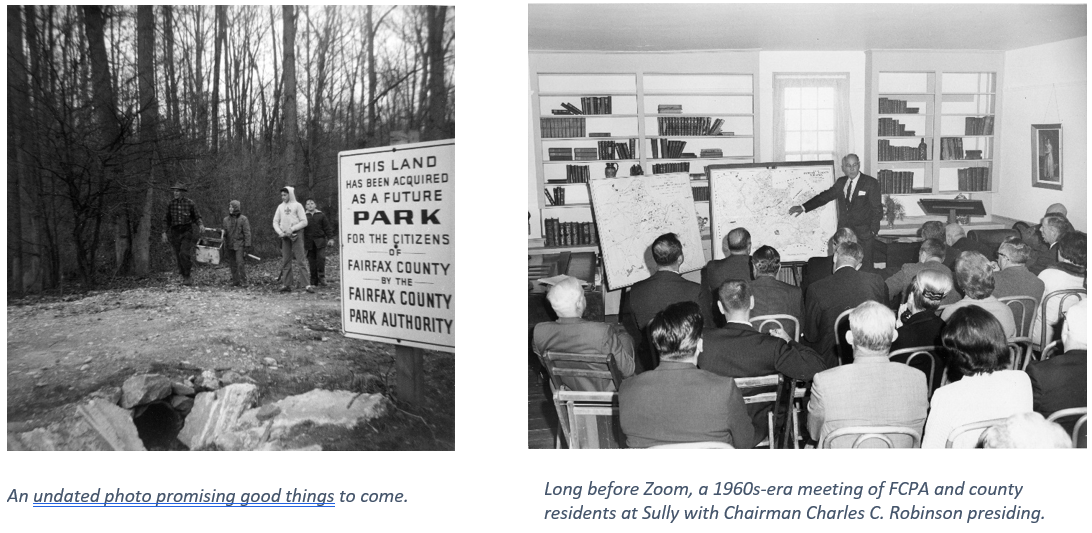 Photos documents the changes in Parks over 70 years