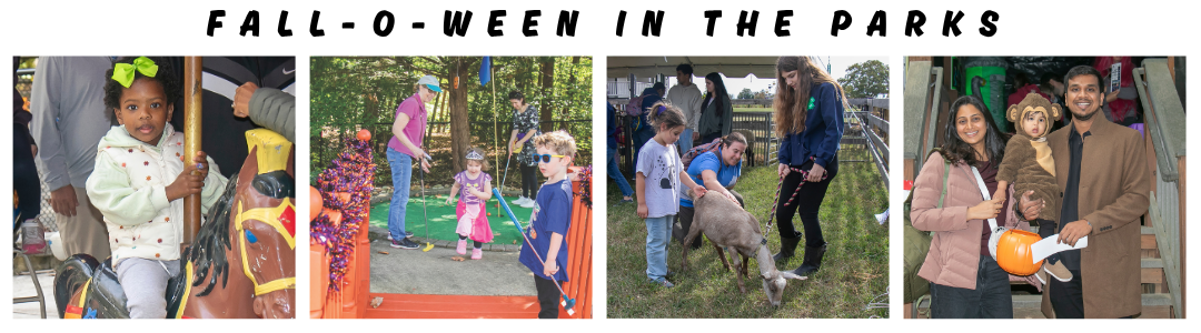 fall-o-ween in the parks banner image