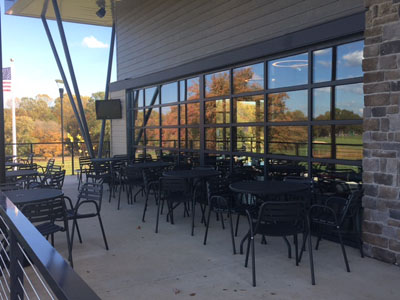 Burke Lake Golf Center Patio