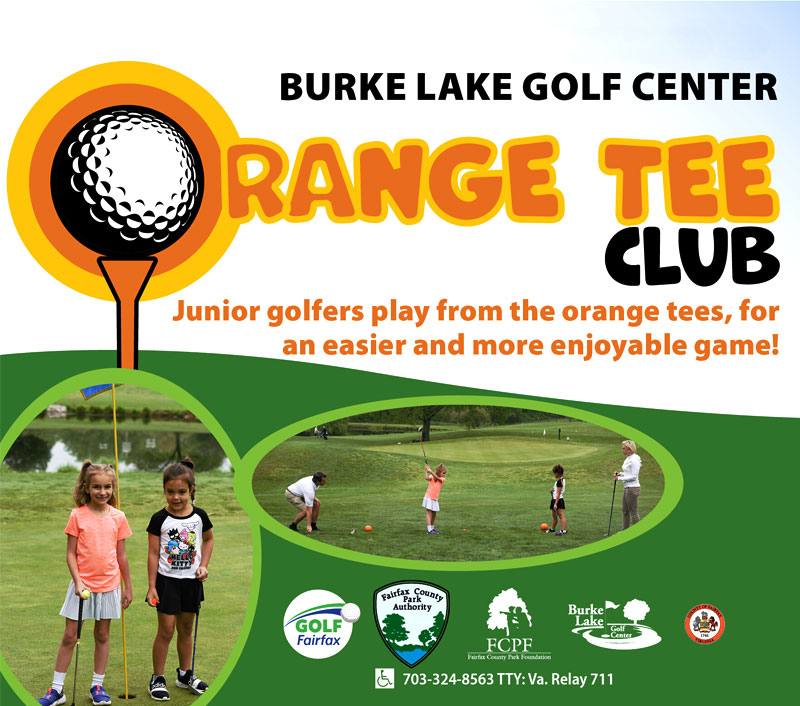 orange tee club at burke lake golf center
