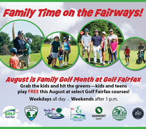 Family golf month